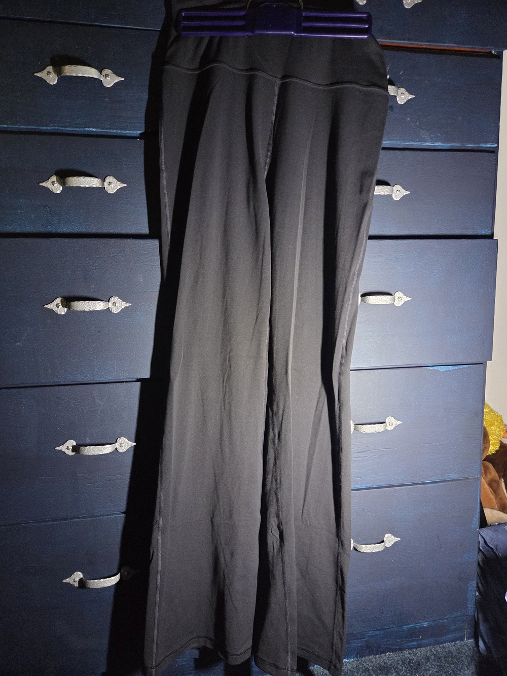 Calia Black High Rise Yoga Pants Wide Leg m/l